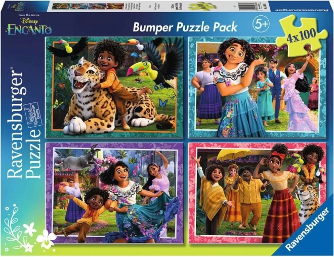 Ravensburger puslespil Disney Encanto 4×100 brikker
