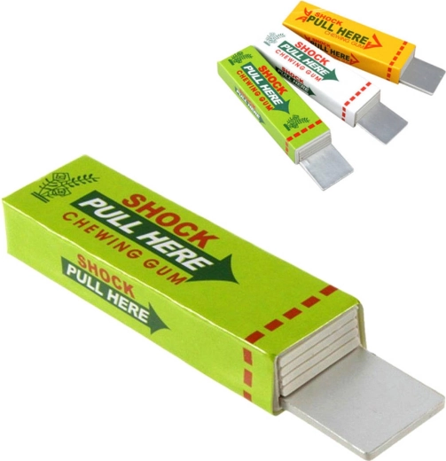 Spøgelses-tyggegummi med elektrisk stød - 1 stk.