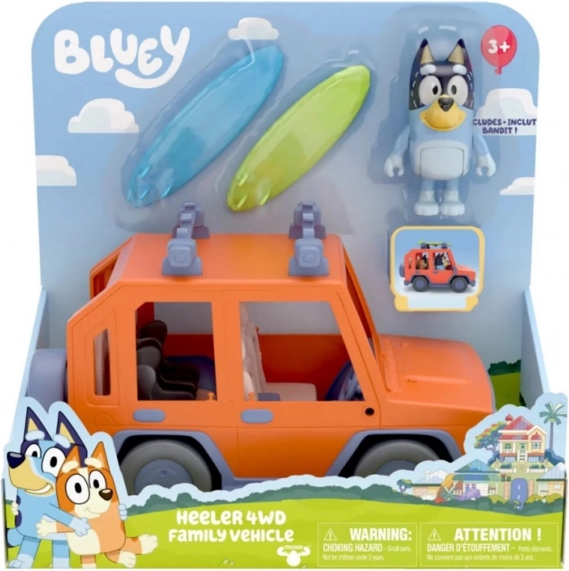Bluey Familie Auto
