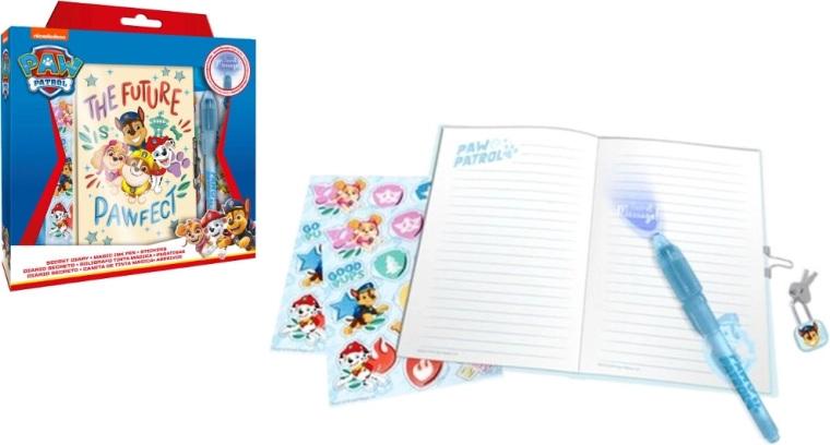 Paw Patrol – dagbog med magisk pen