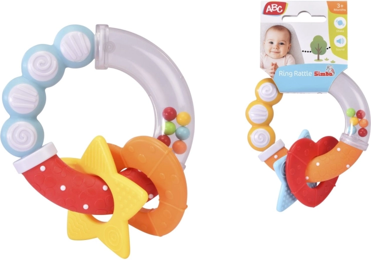 Rangle med ring og vedhæng - 1 stk.