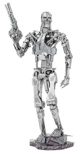 METAL EARTH 3D-puslespil The Terminator: T-800 Endoskeleton (ICONX)