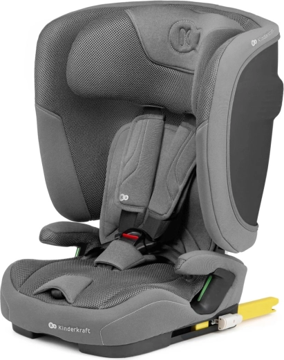 Autostol Kinderkraft Fix2Go i-Size 76–150 cm grå