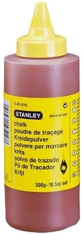 Mærkepulver 115 g rød STANLEY