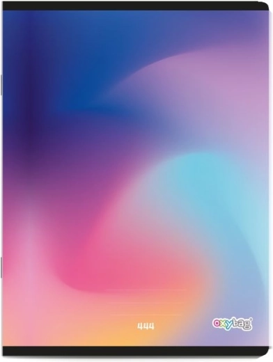 A4 linjeret notesbog Melange Ombre, 40 ark