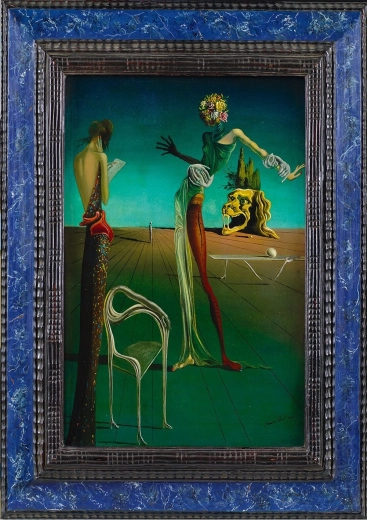 Puslespil kvinde med rosehoved - 1000 brikker