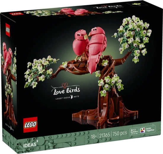 LEGO Ideas Forelskede fugle 21365 byggesæt