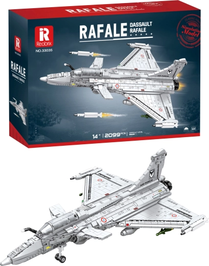 Byggesæt med jagerflyet Dassault Rafale – 2099 dele