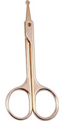 Canpol babies Neglesaks i fuldmetal med rund spids