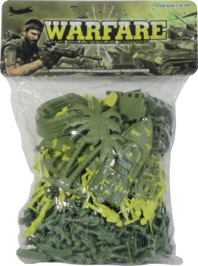 Militærsæt med soldatsfigurer