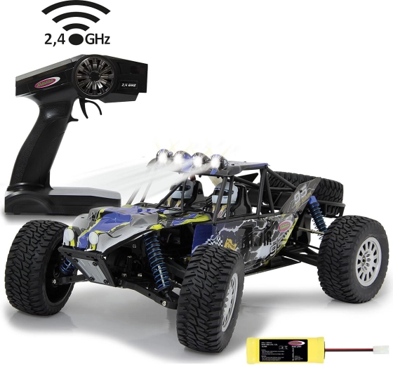 RC-buggy Jamara Dakar Desertbuggy 4WD 1:10 med LED-belysning