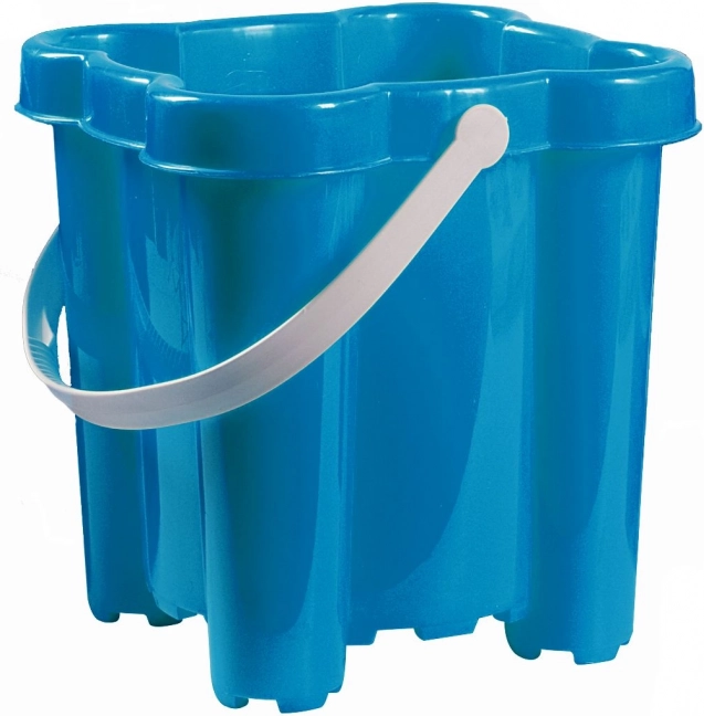 Androni spand borg med 4 tårne, højde 20 cm – Blå