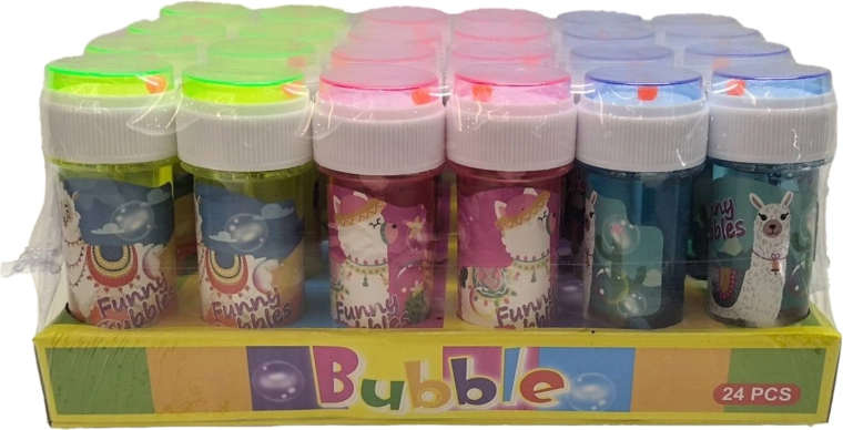 Sæbebobler med alpaka-motiv 50 ml
