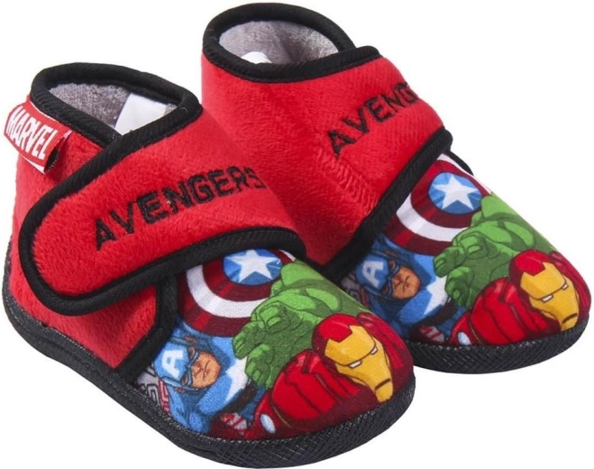 Børnehjemmesko Avengers med velcrolukning