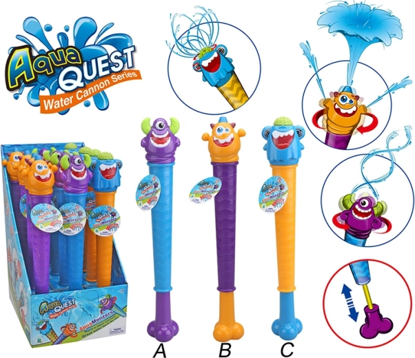 Vandkanonen Monster med roterende hoved 45 cm