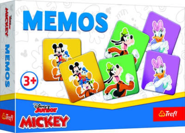 Pexeso mini MICKEY MOUSE – familiespil for børn