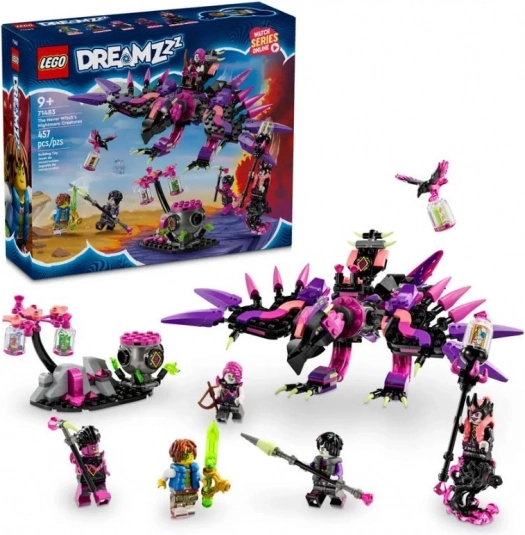 LEGO® DREAMZzz™ 71483 Nattetroldkvinden og hendes mareridtskreationer