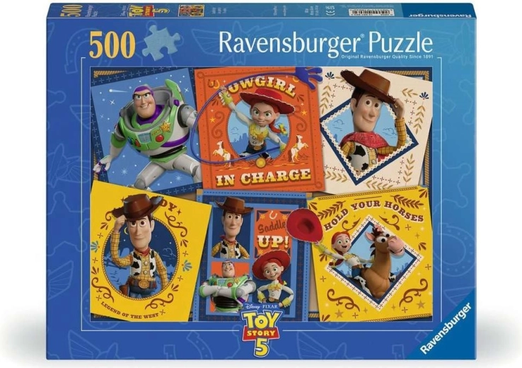 Ravensburger puslespil Toy Story 5: Příběh hraček 500 brikker