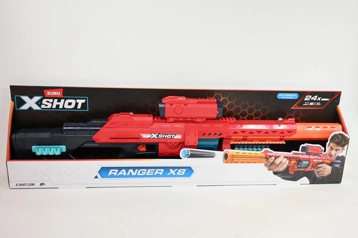 X-Shot Excel Ranger X8 blaster til skumdartpile