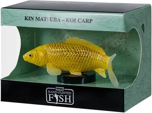 Mojo-figur kapr koi Kin matsuba i præsentationsæske