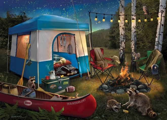 Puslespil Rejselængsel 500 brikker - Cobble Hill