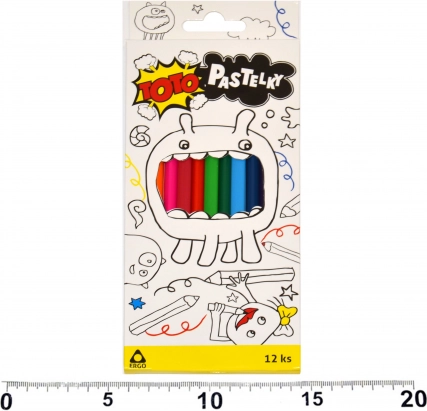 Trekantede farveblyanter ERGO 12 stk.