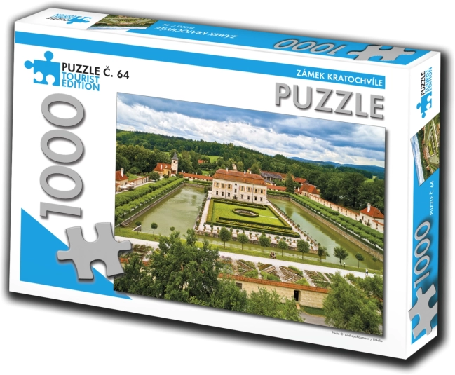 Puzzle Tourist Edition – slottet Kratochvíle 1000 brikker