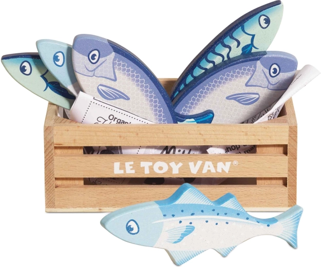 Træfisk i kasse Le Toy Van