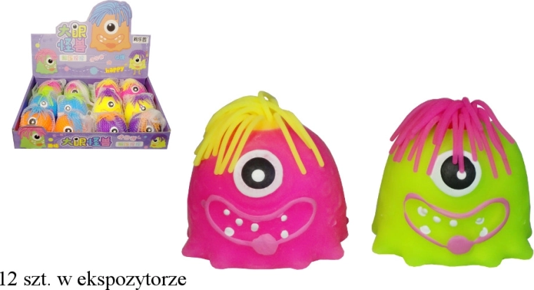 Klemme-monster (squishy) - 1 stk.