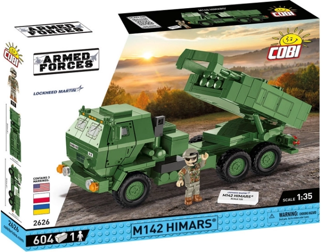 Byggesæt Armed Forces M142 HIMARS 604 klodser