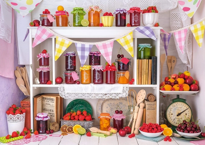 Puzzle SCHMIDT Syltetøj og marmelader 500 brikker