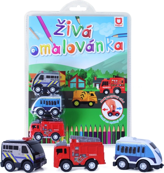 Levende farvebog biler