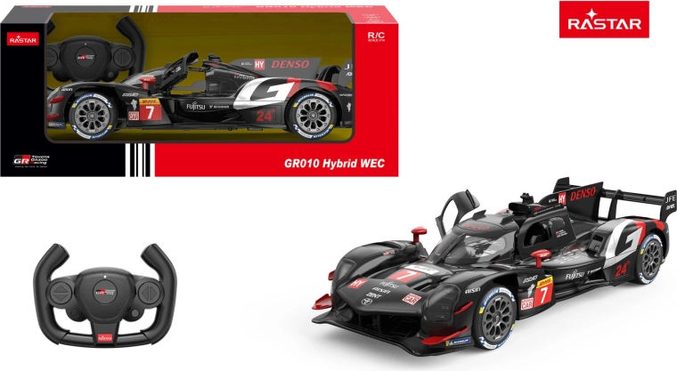 Rastar RC-bil Toyota Gazoo Racing GR010 Hybrid 1:14 sort