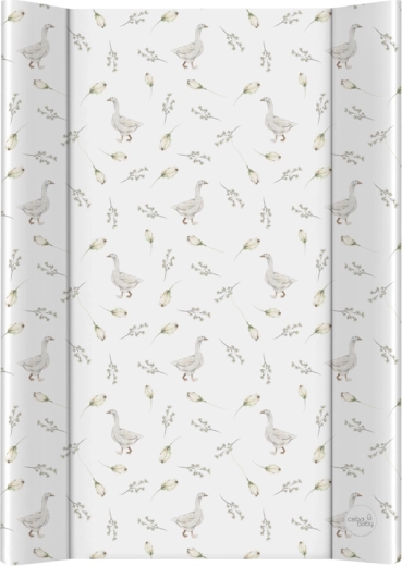 Ceba baby blødt pusleunderlag med sidekanter Basic Goose 50 × 70 cm