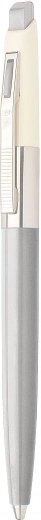 Kuglepen ICO 70 Retro pastelfarvet grå, spids 0,8 mm