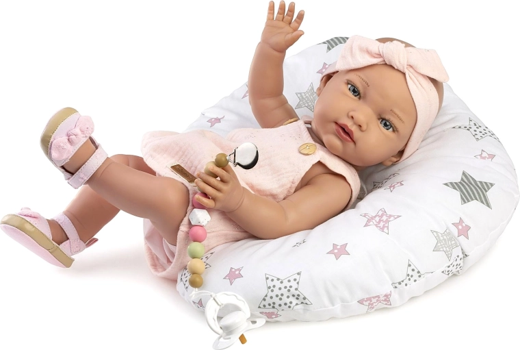 Guca realistisk babydukke New Born pige 42 cm