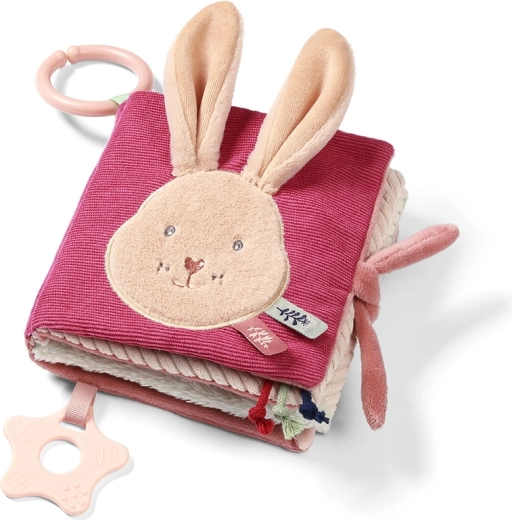 Sensorisk stofbog BABYONO Rabbit Karo, 0 m+
