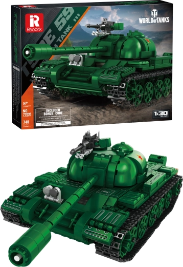 Byggesæt til kampvogn Type 59 World of Tanks – 748 dele