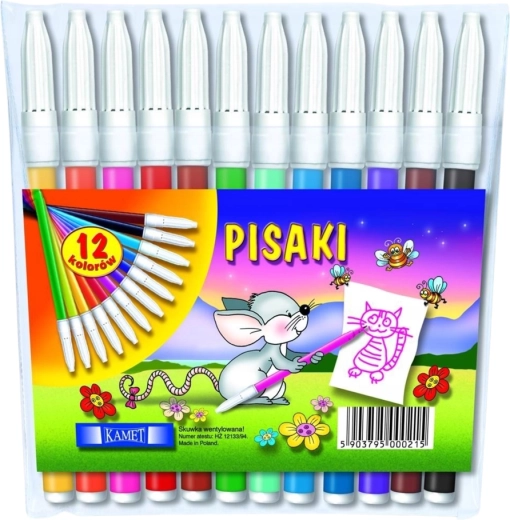 KAMET tuscher, 12 farver
