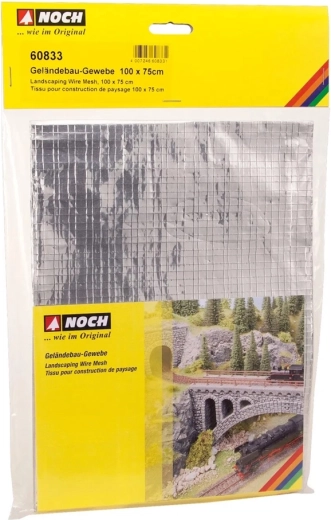 Noch aluminiumsvæv til modelterræn 100 × 75 cm