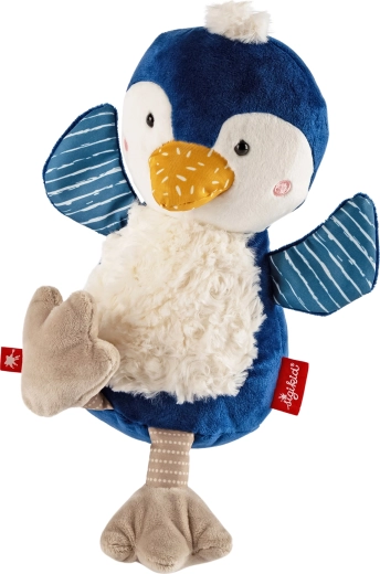 Sigikid første nusseven pingvin 27 cm (patchwork)