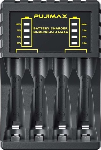 Batterioplader til AA- og AAA-batterier Renew Force