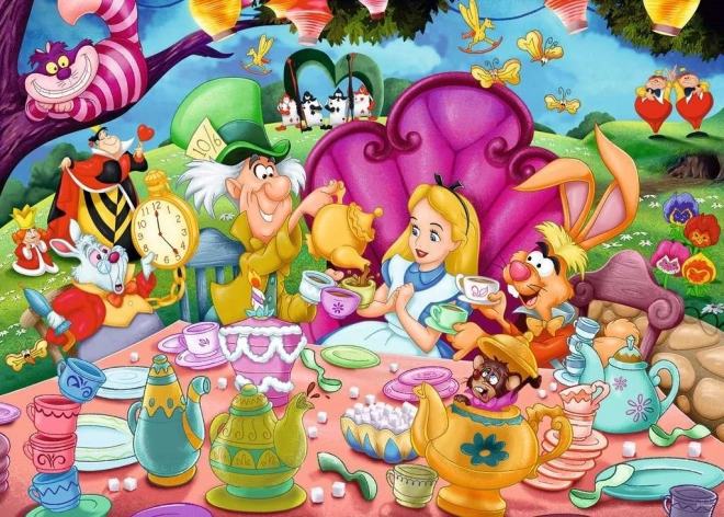 Ravensburger puslespil Alice i Eventyrland 1000 brikker – samlerudgave