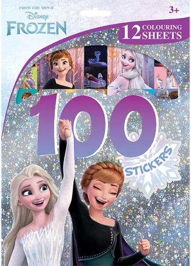 Frost: 100 klistermærker og malebilleder