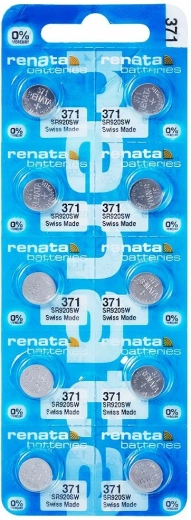 Renata 371 knapcellebatteri 1,55 V (10 stk.)