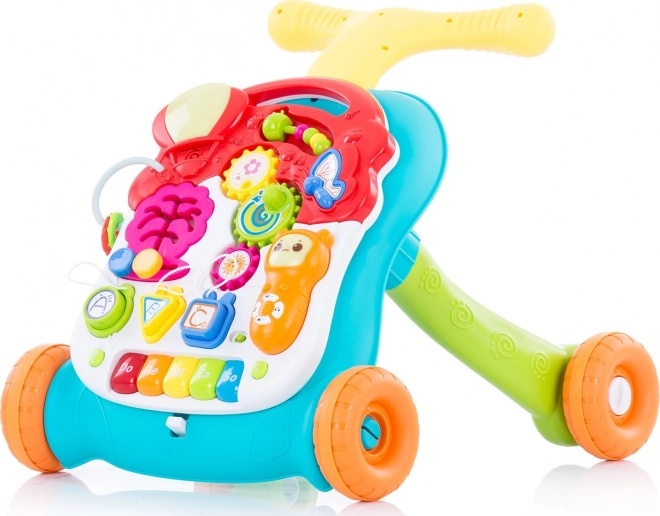 CHIPOLINO interaktivt gåstativ og legebord 2-i-1 – grønt