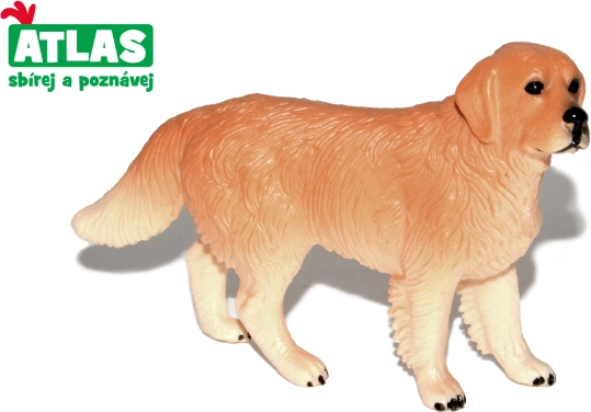 Figur af golden retriever 10 cm