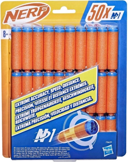 Hasbro Nerf N Series ekstra skumpile - 50 stk.