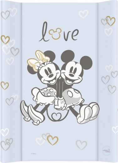 Ceba Baby puslepude med fast plade Comfort 50 × 70 Disney Minnie & Mickey blå
