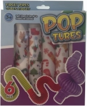 Fidget-rør med lyseffekt